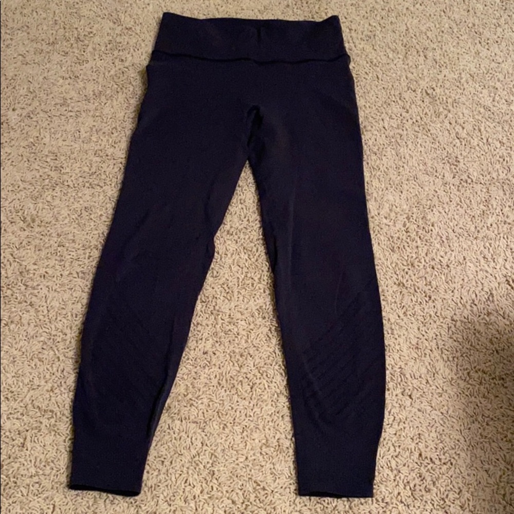 Lululemmon enlightenment tights in navy